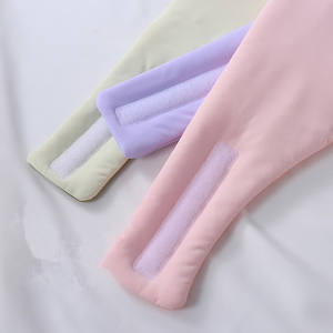 Masque <span class=keywords><strong>de</strong></span> sommeil Cool Feeling avec logo personnalisé, masque <span class=keywords><strong>de</strong></span> sommeil en soie glacée avec bandeau, masques <span class=keywords><strong>de</strong></span> sommeil Velcro réglables pour femmes et hommes - Product Image 2