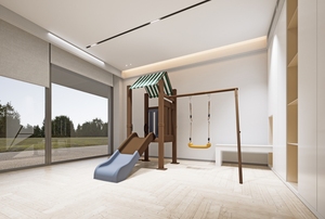 Couverture coulissante pour <span class=keywords><strong>piscine</strong></span> <span class=keywords><strong>privée</strong></span> creusée Château gonflable <span class=keywords><strong>avec</strong></span> toboggan et <span class=keywords><strong>piscine</strong></span> - Product Image 5