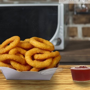 Gobelet à sauce en plastique avec couvercle à charnière 1oz 1.1oz 1.5oz 2oz 2.5oz 3oz 3.5oz 4oz 5oz Contenant alimentaire pour condiments - Product Image 6