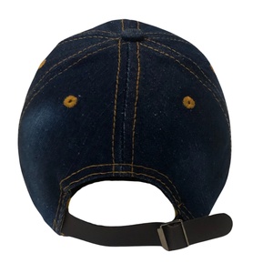 Casquette de baseball sportive 5 panneaux personnalisée pour femme, en jean vieilli orné de strass, cadeaux incrustés de pierres, logo personnalisé OEM/ODM - Product Image 4