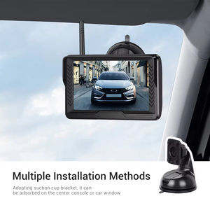 กล้องดิจิตอล AHD Podofo ระบบมองหลังไร้สาย จอภาพ HD IPS ขนาด 4.3 นิ้ว/5 นิ้ว อุปกรณ์ช่วยถอยหลัง กันน้ำ IP69 พร้อมที่ชาร์จ - Product Image 2