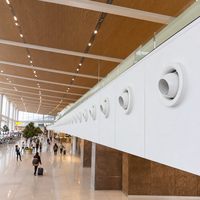Diffuseur d'air à buse réglable, buse sphérique, prise d'air de plafond, sortie d'air directionnelle CVC pour aéroport, stade, atelier