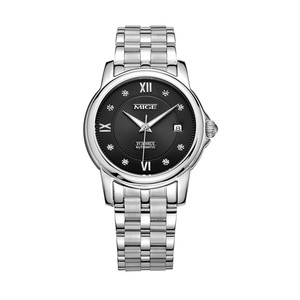 Reloj Mecánico Automático de Lujo MIGE de 38 mm con Correa de Acero Inoxidable, Esfera con Números Romanos, Visualización de Fecha, Diseño Elegante Unisex - Product Image 4
