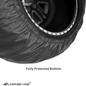 Housse de rechange pour pneus, logo personnalisé, Durable, souple, étanche, pour roues, solide, vente en gros - Product Image 2