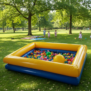 Piscine gonflable rectangulaire <span class=keywords><strong>à</strong></span> double couche en vinyle pour adultes et enfants, <span class=keywords><strong>location</strong></span> pour <span class=keywords><strong>la</strong></span> maison et les terrains de jeux - Product Image 1