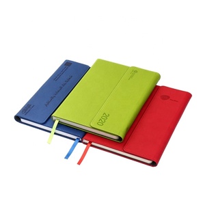 Taccuino in bianco personalizzato <span class=keywords><strong>2022</strong></span> planner <span class=keywords><strong>notebook</strong></span> in pelle di Affari Dell'unità di elaborazione a7 3 Fold eco taccuino con la penna - Product Image 1