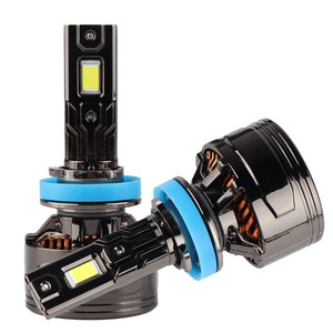 <span class=keywords><strong>Nuevo</strong></span> Material Ninc aleación 300W Led faro bombilla CSP 12V H1 H3 H4 H7 H11 9005 9006 9007 H13 bombillas Led - Product Image 2