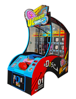 Prix d'usine à pièces Simulateur d'arcade de billet de disque ultime Machine de jeu de lancer de rachat de carnaval en bois adaptée aux enfants