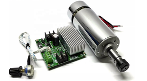 Motor de Husillo Sin Escobillas Refrigerado por Aire de Alta Velocidad para Máquina de Grabado, Cromado, ER11, 48V, 400W, 3000-12000r/min - Product Image 5