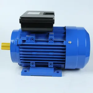 Industry 1 Phase 220/110V Single Phase Electric Motor with Cast Iron Aluminum Housing Housing for Axial Fan