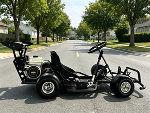 Buggy de Derrape con Tracción por Cadena de 200cc, Motor de Gasolina de 4 Tiempos con Freno de Disco Hidráulico para Exteriores - Product Image 1