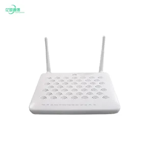 YIZHI baru zte F660 OEM/ODM FTTH kabel drop ONU router jaringan optik 1GE + 3FE + 1voip + WIFI