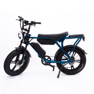 Vélo de montagne électrique sans balais à moteur de moyeu arrière à double batterie-Longue distance tout-terrain City Commuter avec pneus larges et 7 vitesses - Product Image 3