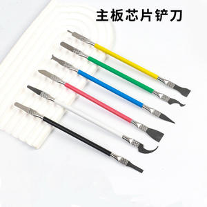 Outils de réparation de CPU fournis par le fabricant : crochets de démontage, grattoirs et dissolvants d'adhésifs pour le démontage des puces de cartes mères de téléphones mobiles - Product Image 5