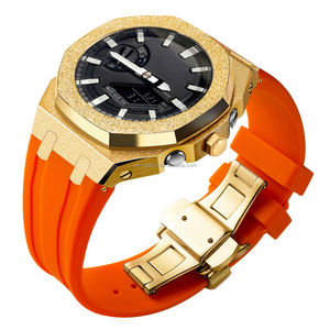 Lunette de montre en acier inoxydable dépoli, boîtier en silicone personnalisé <span class=keywords><strong>Ga</strong></span> <span class=keywords><strong>2100</strong></span> Retrofit <span class=keywords><strong>Ga</strong></span> <span class=keywords><strong>2110</strong></span> Mod Kit pour G Shock Casiaok Ga2100 - Product Image 2