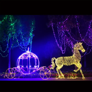 في الهواء الطلق للماء IP67 تصنيف 3D الدب الحيوانات أدى أضواء عيد الميلاد الزخرفية زخارف الإضاءة الزينة - Product Image 2