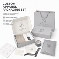 Boîtes d'expédition en carton ondulé personnalisées pour l'emballage de vêtements avec logo couleur, boîtes d'expédition pour le commerce électronique