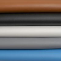 Cuir synthétique micro-texturé en PU, cuir artificiel gaufré pour sacs et chaussures