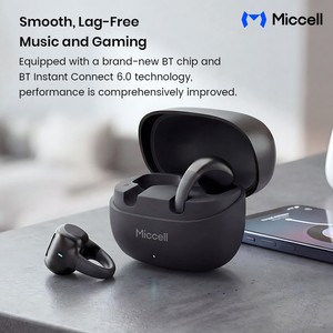 Écouteurs sans fil TWS Miccell, écouteurs Bluetooth intelligents TWS pour smartphone, réduction de bruit ANC, écouteurs intra-auriculaires pour téléphone - Product Image 5
