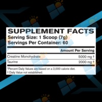 Poudre de créatine monohydrate et de taurine en marque blanche OEM/ODM – Complément pré-entraînement pour la croissance musculaire et la récupération rapide