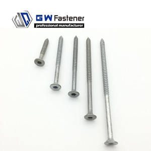 สกรูยึดไม้แบบหัวแตรชุบสังกะสี ขนาด 14g-10x 75 มม. 100 มม. 125 มม. 150 มม. ประเภท 17 ระดับ <span class=keywords><strong>3</strong></span> ระดับ 4 - Product Image 4