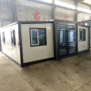 Galvanized Steel Easy Assembly Modern Prefabricated Container <b>Houses</b> with 15-30 Year Service Life for Office Bedroom - Product Image 1