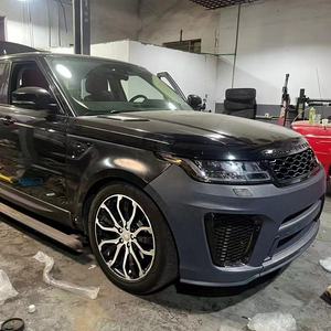 Kit de carrocería de coche de plástico PP de alta calidad para Range <span class=keywords><strong>Rover</strong></span> Sport L494 2014-2017 actualización a estilo <span class=keywords><strong>SVR</strong></span> <span class=keywords><strong>2022</strong></span> incluye luces de parachoques automático - Product Image 2