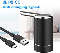 Distributeur d'eau portable 5 gallons à chargement USB, design moderne pliable, pompe automatique pour bidon d'eau bouillante, pompe à bidon stable