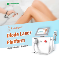 Appareil d'épilation au laser diode portable CE approuvé SDL-H 3 longueurs d'onde 500W 1064nm 755nm 808nm à usage commercial