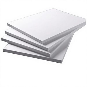 White PVC <b>Foam</b> Board <b>Sheet</b> 0.6 G/cm3 Density 5mm Thickness Waterproof UV Fire Resistant ISO9001 Certified for Advertising Signs - Product Image 1