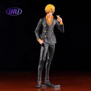 Meilleures ventes 2025 – Figurine d'anime Sanji <span class=keywords><strong>Manga</strong></span> 3D en PVC, artisanat plastique japonais, vente en gros OEM - Product Image 2