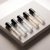 Mini flacons vaporisateurs en verre transparent pour échantillons de parfum 1ml 1.5ml 2ml 2.5ml, finition givrée/mate, gravure, test cosmétique Jiangsu