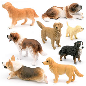 Ensemble de figurines de chien simulé Golden Retriever chien de montagne bernois <span class=keywords><strong>St</strong></span> <span class=keywords><strong>Bernard</strong></span> Corgi Statue enfants Collection de jouets animaux éducatifs - Product Image 3