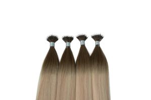 Extensiones de Cabello Humano Nano Ring de Doble Trama Rusa Remy con Queratina, Diseño de Empaque con Logotipo Gratuito - Product Image 4