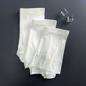 Calzoncillos bóxer de punto para hombre, de seda helada, finos, sin costuras, de secado rápido, transpirables, cómodos, de tiro medio, para verano, estilo business. - Product Image 3