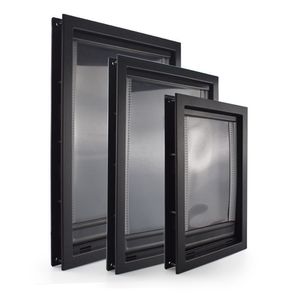 Porta per Cani <span class=keywords><strong>da</strong></span> Esterno con Chiusura Automatica, Alette Magnetiche Durevoli e Sicure per Golden Retriever e Pastore Tedesco - Product Image 2