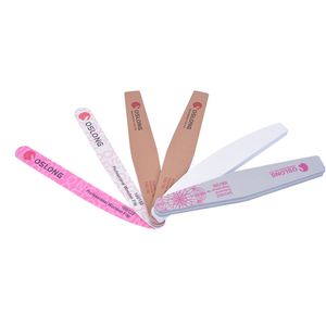 Lima de Uñas Desechable Profesional Coreana Zebra de Doble Cara, Plástico, 80/100/180/240/320, Papel de Lija de Alta Calidad con Patrón de Diamante - Product Image 3