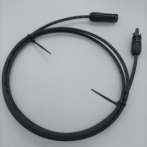 Câble d'extension solaire DC Huawei Goodwe Hopewind pour 600 <span class=keywords><strong>Envertech</strong></span> 2M 4mm2 en cuivre XLPE pour centrale électrique - Product Image 4