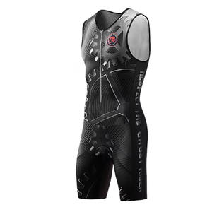 EVELYN Combinaison de <span class=keywords><strong>triathlon</strong></span> sans manches pour homme Séchage rapide Respirant Vélo de route VTT Ensemble d'été à carreaux-OEM - Product Image 5
