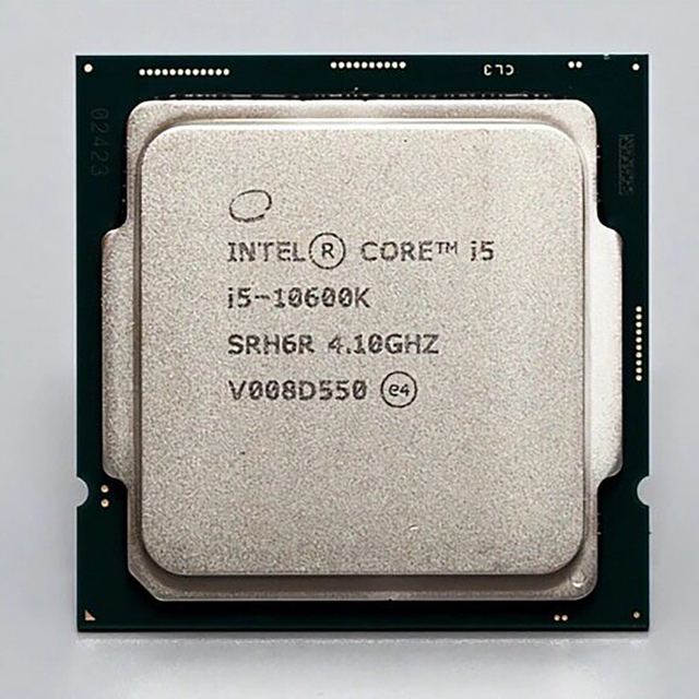 Brand New Intel Core I5-10600K 10th Gen 6-Core 4.8GHz 6MB Cache 125W TDP 14nm Desktop Processor with Virtualization Technology