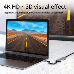 유형 c 허브 HD-MI 4K PD 87W USB3.0 USB2.0 * 2 USB c 허브 hd-mi 스톡 USB c 허브 5 in 1 - Product Image 3