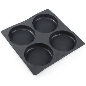 Moules en Silicone à 4 cavités pour rouleau à pâtisserie, tarte à Muffin, tarte à pâtisserie - Product Image 1