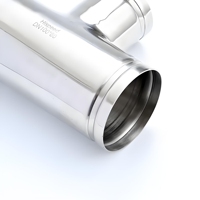 Raccord en T rainuré en acier inoxydable SS304 DN273 haute résistance à la corrosion pour tuyauterie d'incendie et de distribution d'eau potable 0,6-2,5 Mpa