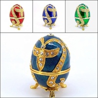 Œufs Fabergé bon marché QIFU, prix fabricant, cadeaux de mariage, boîtes à bijoux en forme d'œuf