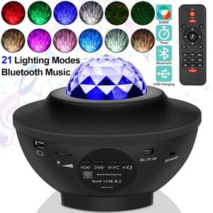 Smart Rgb Starry Stage Dj lámpara altavoz niños dormitorio noche luz <span class=keywords><strong>Lava</strong></span> Led reproductor <span class=keywords><strong>de</strong></span> música Aurora estrella proyector para niños regalo - Product Image 4