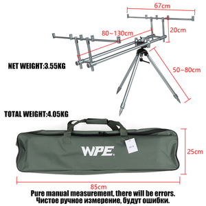 Nuevo Soporte Ajustable y Retráctil para Cañas de Pesca de Carpa, Poste Telescópico Plegable, Accesorios para Aparejos de Pesca - Product Image 3