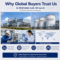 Solución de Proceso N-Pentano CAS 109-66-0 99% de Pureza, Agente de Expansión para Preespumado de EPS, Moldeo, Curado, Suministro de Fábrica