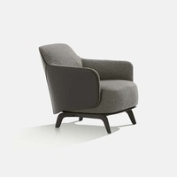 Canapé moderne monoplace design Chaise de luxe pour la maison Bureau Chambre à coucher Salon Salle à manger-Mobilier de maison à siège unique