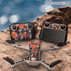 Sunnylife-accesorios para Mini <span class=keywords><strong>3</strong></span> pro, pegatinas coloridas impermeables a prueba de arañazos, película protectora de la piel para RC-N1/para DJI RC - Product Image 4