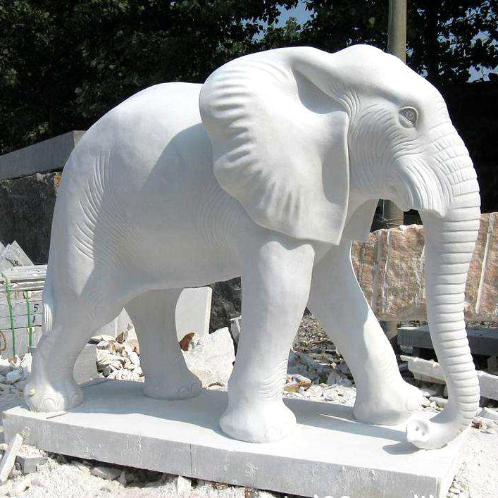 屋外の庭の刻まれた石の大理石の動物の像象の像| Alibaba.com